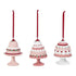 Theatre Seasonal Decor Pink Cake Hanging Ornament