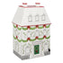 Theatre Seasonal Decor White Roof Xmas Jar 25CM