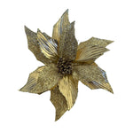 Theatre Seasonal Decor Champagne Poinsettia