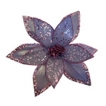 Theatre Seasonal Decor Lilac Double Poinsettia