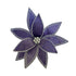 Theatre Seasonal Decor Purple Poinsettia