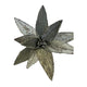 Theatre Seasonal Decor Silver Poinsettia