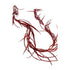 Theatre Seasonal Decor Red Thin Leaf Garland
