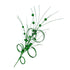 Theatre Seasonal Decor Emerald Swirl Ball Spray
