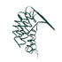 Theatre Seasonal Decor Emerald Green Twirl Spray