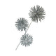 Theatre Seasonal Decor Silver 3 Burst Balls Spray
