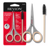 Revlon Designer Series with Brow Scissor and Spoolie Brush Set - 2pc