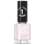Rimmel London Super Gel Nail Polish 105 Pink Glazed 12ML