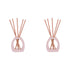 2 pack Arome Ambiance Arch Series Liquidless Reed Diffuser Set Peach Oolong Scent