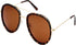 Black Ice Polarised Aviator Sunglasses Women Xr7024 Demi Brown