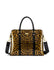 Serenade Leather Rougue Leopard Patent Leather Laptop Bag SF35 6006