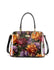 Serenade Leather Bouquet Triple Compartment Leather Bag