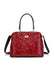 Serenade Leather Amira Triple Compartment Leather Bag SF45-8137 RED New In