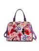 Serenade Leather Rosemarie Patent Finish Multicompartment Bag