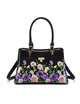 Serenade Leather Dizzy Lizzy Grip Handle Leather Bag SF510378 New In