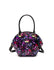 Serenade Leather Amethyst Rose Leather Bowling Bag