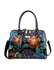 Serenade Leather Vermeer Hand-Painted Leather Bag - SL10-0343-MULTI