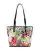 Serenade Leather Fiore Patent Leather Tote Bag SN81 0817