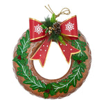 Theatre Seasonal Decor Red Holly Wreath