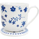 LaVida Love You Mum Mediterranean Blue Bone China Gift Mug