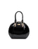 Serenade Leather Allura Rounded Mini Patent Leather Handbag