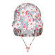 Bedhead Kids Swim Legionnaire Flap Beach Hat Hibiscus 1 to 2 Years 50CM