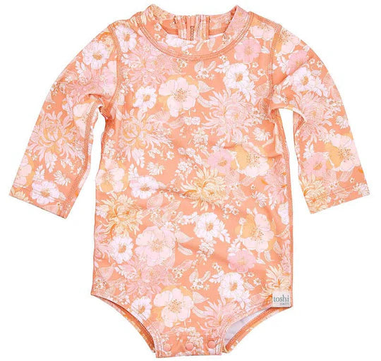 Toshi Swim Oneise Long Sleeve Tea Rose