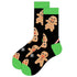 Sock Society Gingerbread Man Novelty Crew Socks