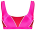Duskii Kate Scoop Sport Top Neon Pink & Red