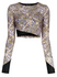 Duskii Rash Cross Over |Leopard Print & Black