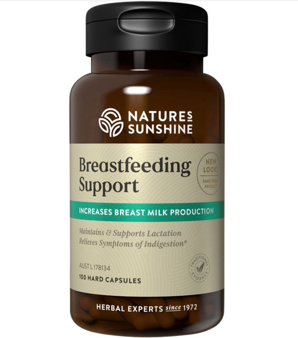 Nature's Sunshine Breast Feeding Support 100 Capsules
