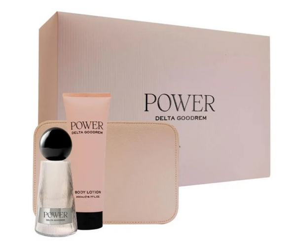 Delta Goodrem Power EDP 125ML 3PC Set + Body Lotion 200ML + Cos Bag