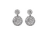 Adnohr Sensation CZ Round Drop Rhodium 15997