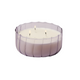 Designworks Collective Ripple Borosilicate Glass Candle Salted Iris 12oz