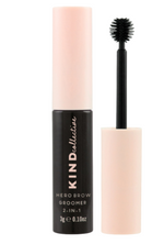 Kind Brow Groomer 2 n 1 Black Brown