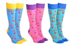 Sock Society Rainbow Heart