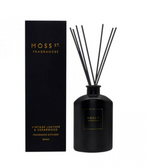 Moss St. Fragrances Large Reed Diffuser Vintage Leather and Cedarwood 300ML