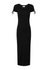 You Know What...? Ava Maxi Tee Dress Black