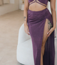 You Know What...? Blanche Maxi High Split Skirt