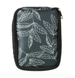 Wicked Sista Portable Pill Case Leaf Lines