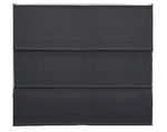 Chicology Roman Shades for Windows Ridgewood Grey 36 Inches Wide x 72 Inches height