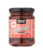 Turban Chopsticks Curry Paste Sambal Vegan 240G