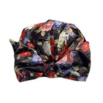 Artico Bluhen Shower Cap Black Floral