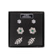 Ear Sense Silver Cubic Zirconia Trio