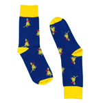 Sock It Up Boxing Kangaroo Crew Socks Adult