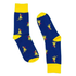 Sock It Up Boxing Kangaroo Crew Socks Adult