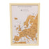 Splosh Travel Board Europe Medium Map 53.5CM X 36.5CM