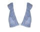 Duskii Spritz Frill Bikini Top Blueberry Stripe