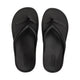 Archline Rebound Orthotic Arch Support Thongs Black Size 36
