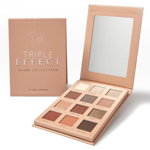 Thin Lizzy Triple Effect Eyeshadow Palette Warm